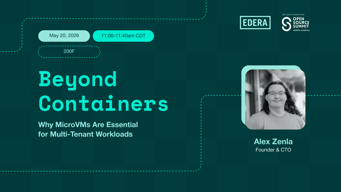 Why MicroVMs Are Essential for Multi-Tenant Workloads