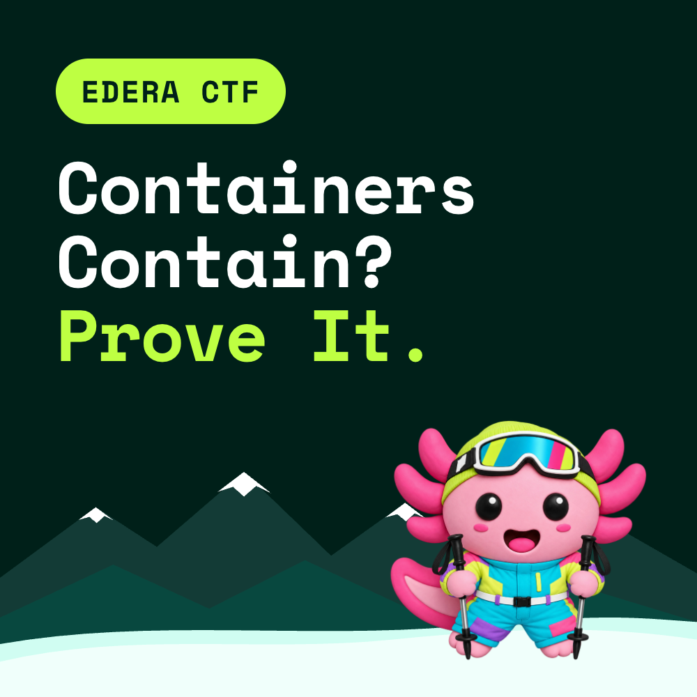 Take On the Edera CTF